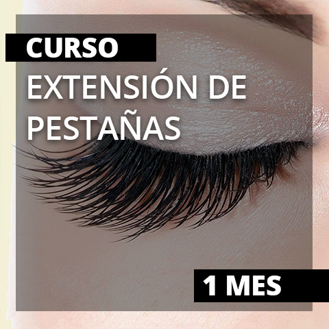 curso belleza extension pestañas