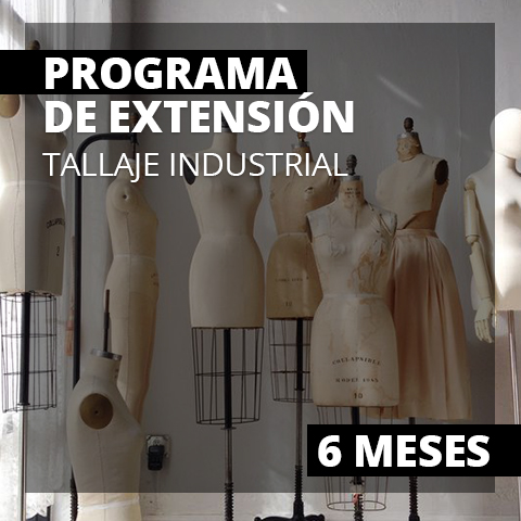 curso extension tallaje industrial modabell